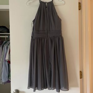 Bill Levkoff gray dress